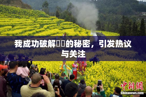我成功破解妺妺的秘密，引发热议与关注