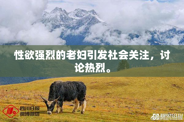 性欲强烈的老妇引发社会关注，讨论热烈。