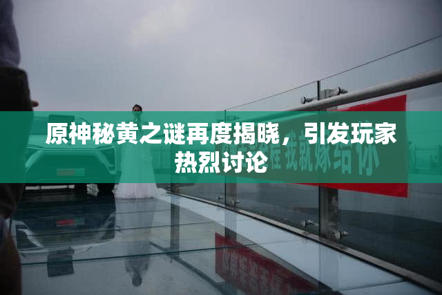 原神秘黄之谜再度揭晓，引发玩家热烈讨论