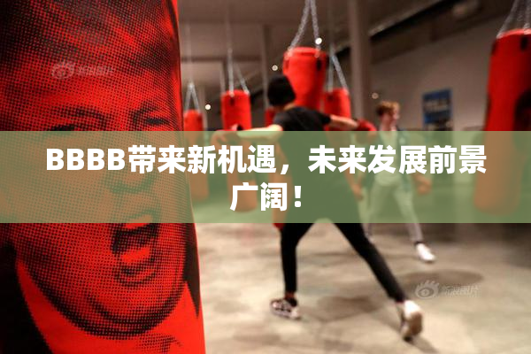 BBBB带来新机遇，未来发展前景广阔！