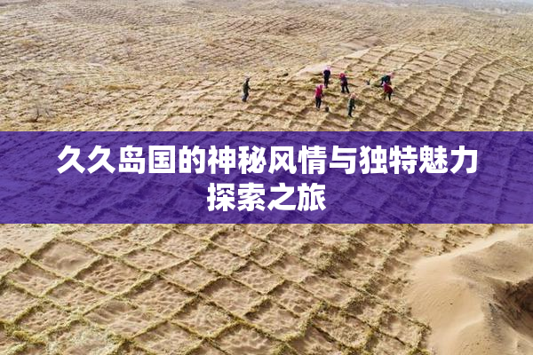 久久岛国的神秘风情与独特魅力探索之旅