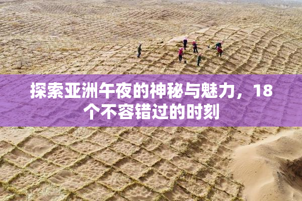 探索亚洲午夜的神秘与魅力，18个不容错过的时刻