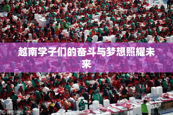 越南学子们的奋斗与梦想照耀未来