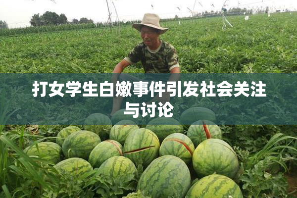 打女学生白嫩事件引发社会关注与讨论