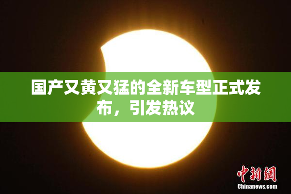 国产又黄又猛的全新车型正式发布，引发热议