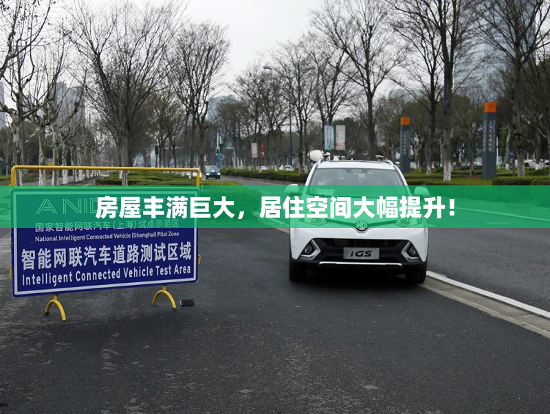 房屋丰满巨大，居住空间大幅提升！