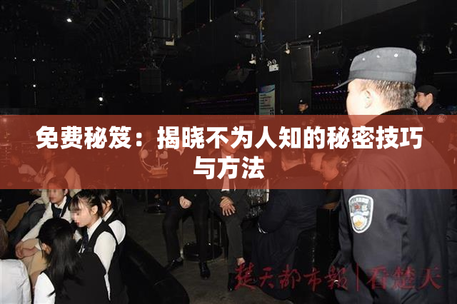 免费秘笈：揭晓不为人知的秘密技巧与方法