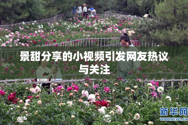 景甜分享的小视频引发网友热议与关注