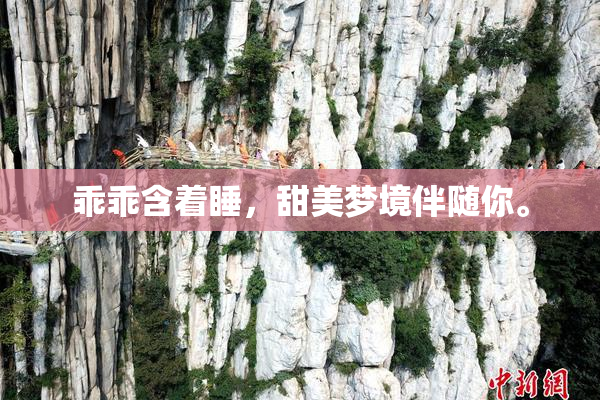 乖乖含着睡，甜美梦境伴随你。