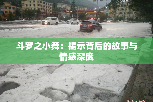 斗罗之小舞：揭示背后的故事与情感深度