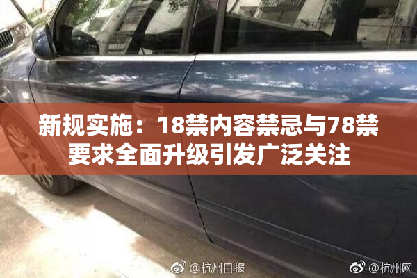 新规实施：18禁内容禁忌与78禁要求全面升级引发广泛关注