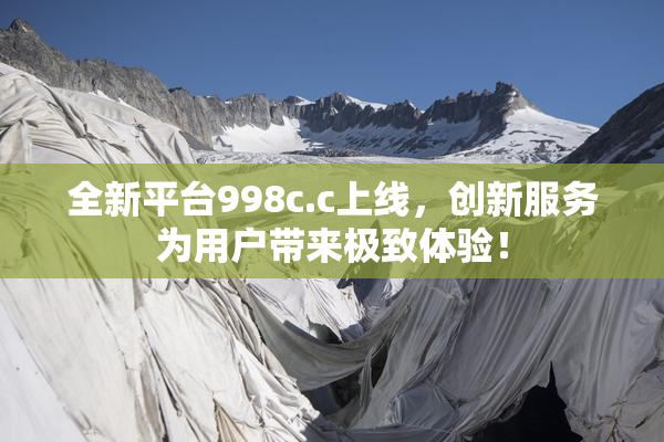 全新平台998c.c上线，创新服务为用户带来极致体验！