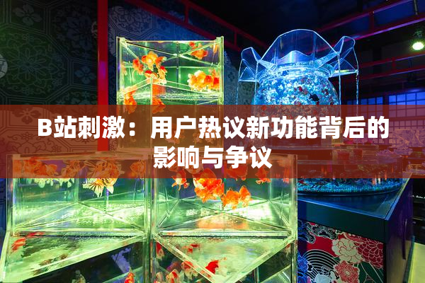 B站刺激：用户热议新功能背后的影响与争议