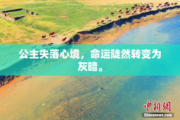 公主失落心境，命运陡然转变为灰暗。