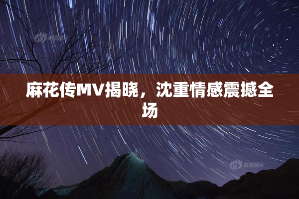 麻花传MV揭晓，沈重情感震撼全场