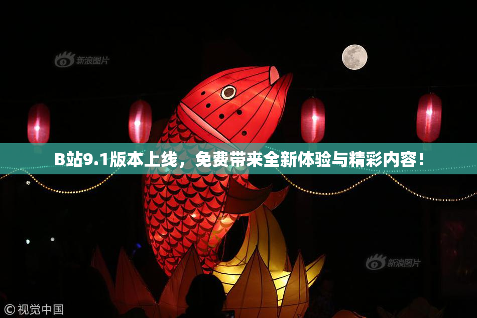 B站9.1版本上线，免费带来全新体验与精彩内容！