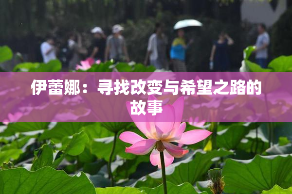 伊蕾娜：寻找改变与希望之路的故事
