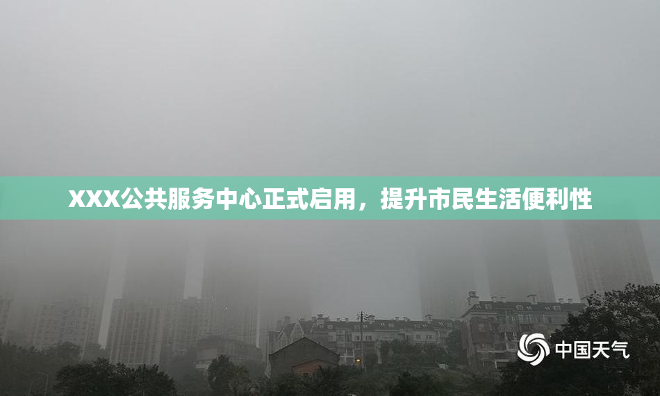 XXX公共服务中心正式启用，提升市民生活便利性