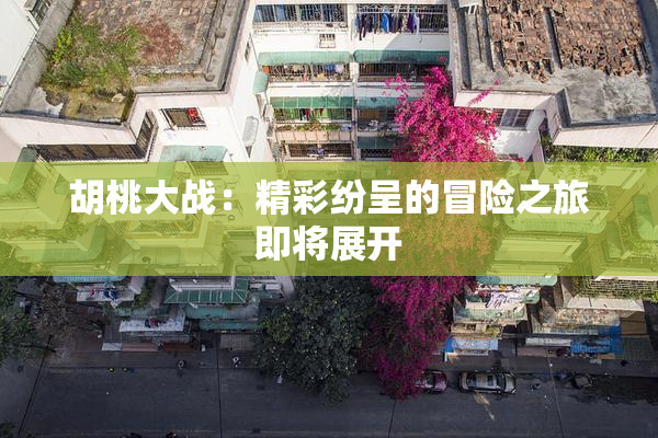 胡桃大战：精彩纷呈的冒险之旅即将展开