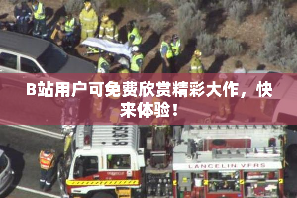 B站用户可免费欣赏精彩大作，快来体验！