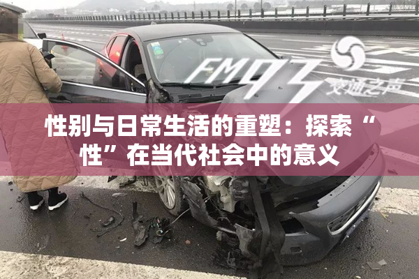 性别与日常生活的重塑：探索“性”在当代社会中的意义