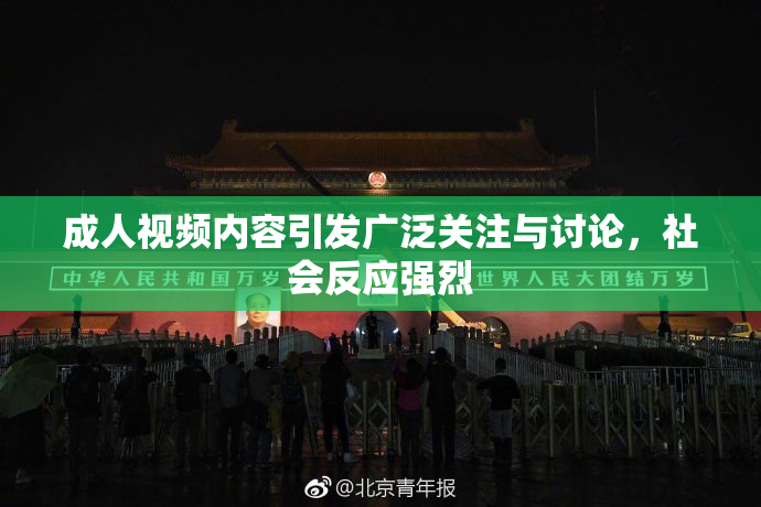 成人视频内容引发广泛关注与讨论，社会反应强烈