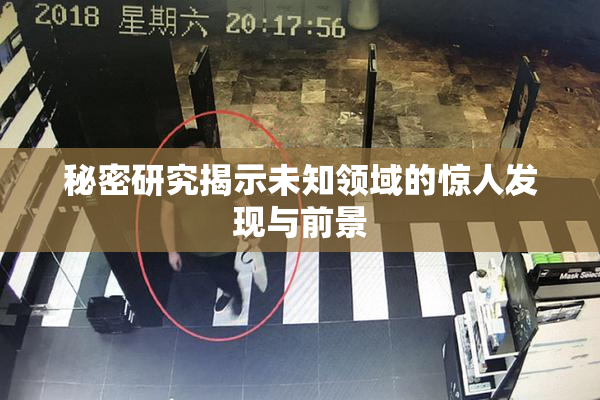 秘密研究揭示未知领域的惊人发现与前景