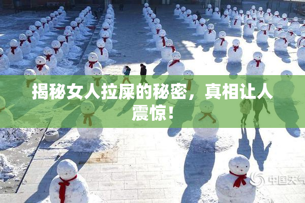 揭秘女人拉屎的秘密，真相让人震惊！