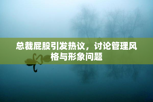 总裁屁股引发热议，讨论管理风格与形象问题