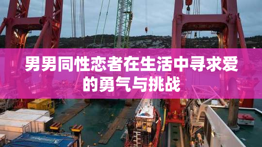 男男同性恋者在生活中寻求爱的勇气与挑战