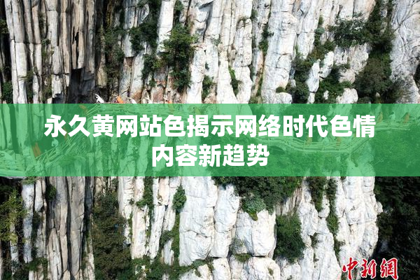 永久黄网站色揭示网络时代色情内容新趋势