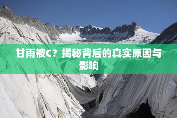 甘雨被C？揭秘背后的真实原因与影响