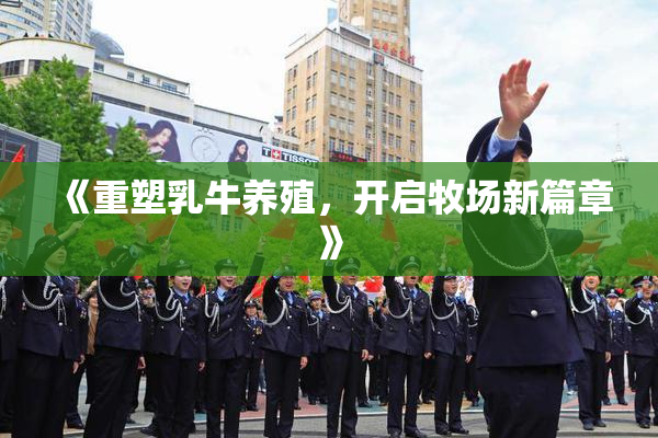 《重塑乳牛养殖，开启牧场新篇章》