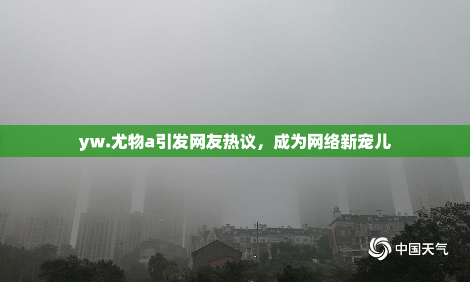 yw.尤物a引发网友热议，成为网络新宠儿