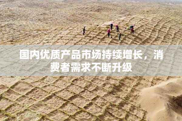 国内优质产品市场持续增长，消费者需求不断升级
