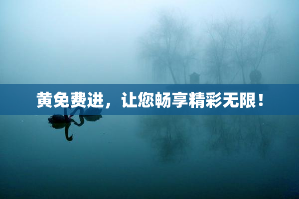 黄免费进，让您畅享精彩无限！