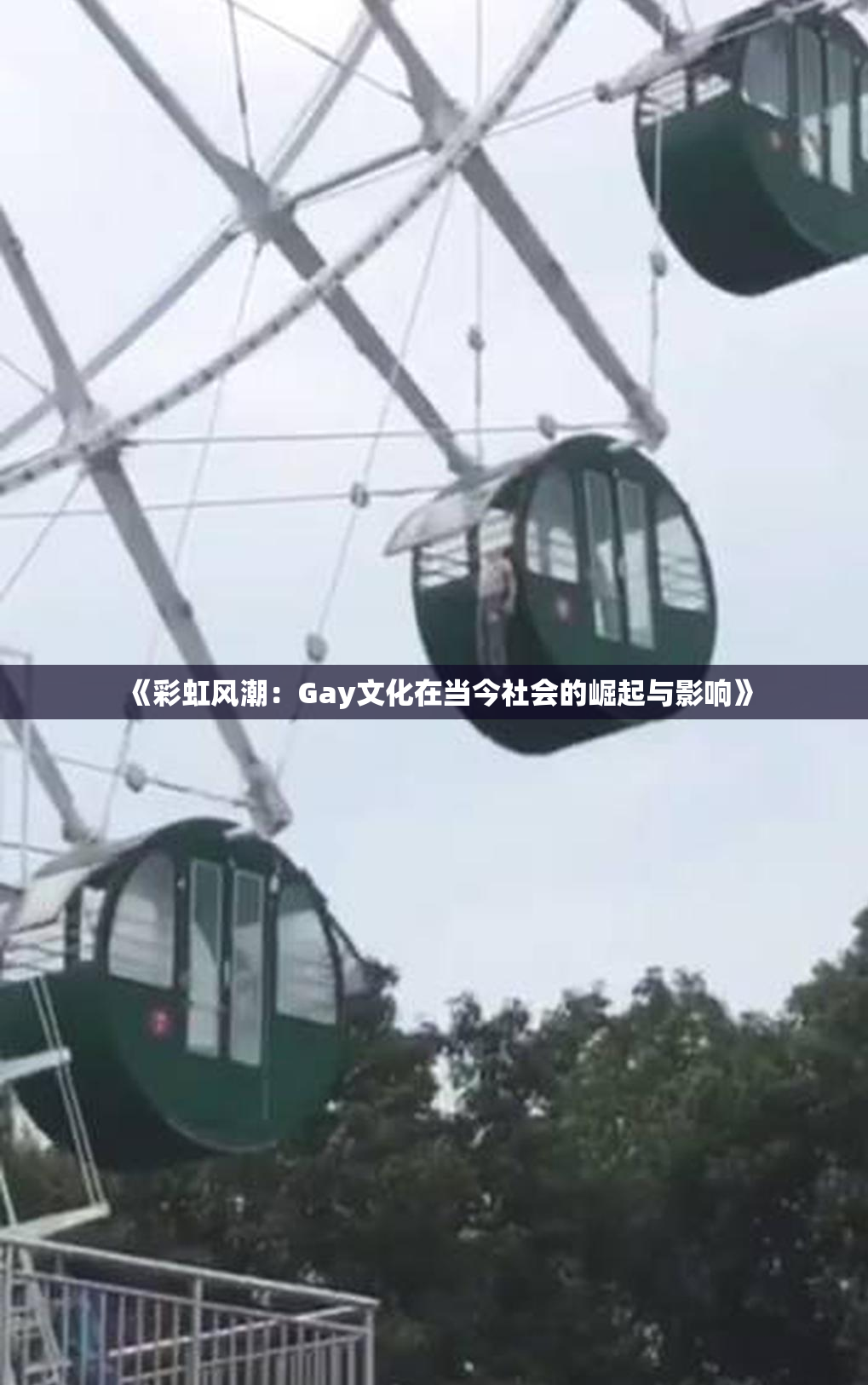 《彩虹风潮：Gay文化在当今社会的崛起与影响》