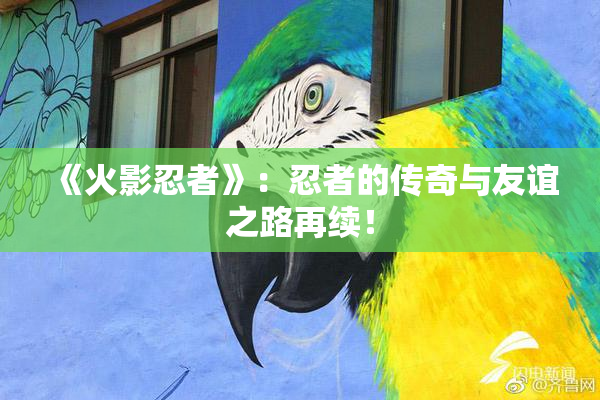 《火影忍者》：忍者的传奇与友谊之路再续！