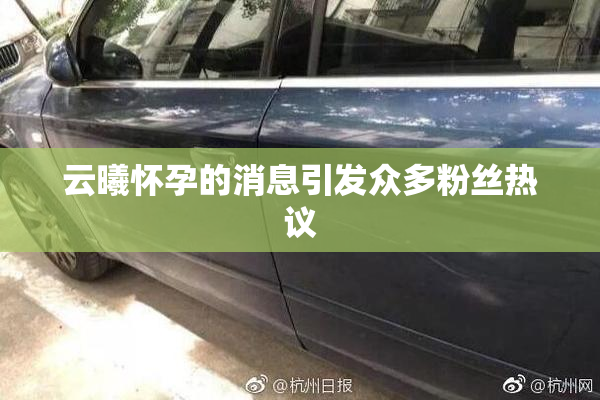 云曦怀孕的消息引发众多粉丝热议