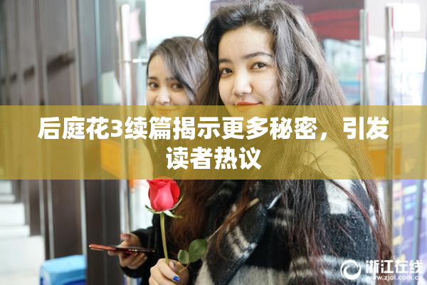 后庭花3续篇揭示更多秘密，引发读者热议