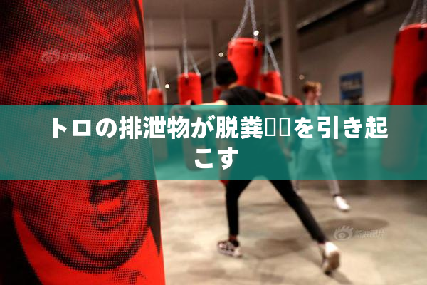 トロの排泄物が脱粪問題を引き起こす
