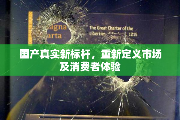 国产真实新标杆，重新定义市场及消费者体验
