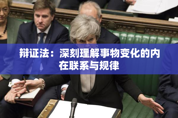 辩证法：深刻理解事物变化的内在联系与规律
