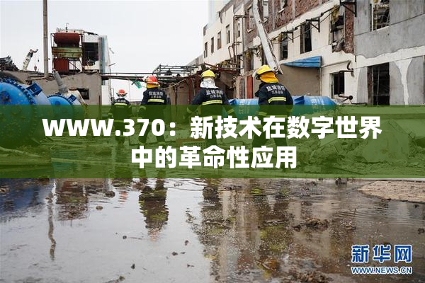 WWW.370：新技术在数字世界中的革命性应用