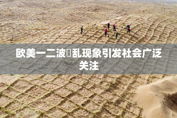 欧美一二波婬乱现象引发社会广泛关注