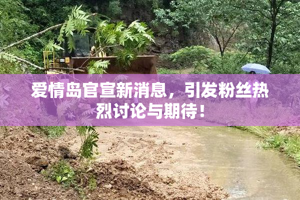 爱情岛官宣新消息，引发粉丝热烈讨论与期待！