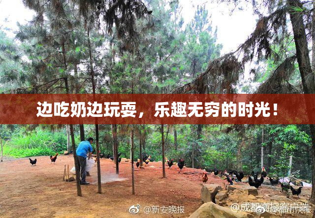 边吃奶边玩耍，乐趣无穷的时光！