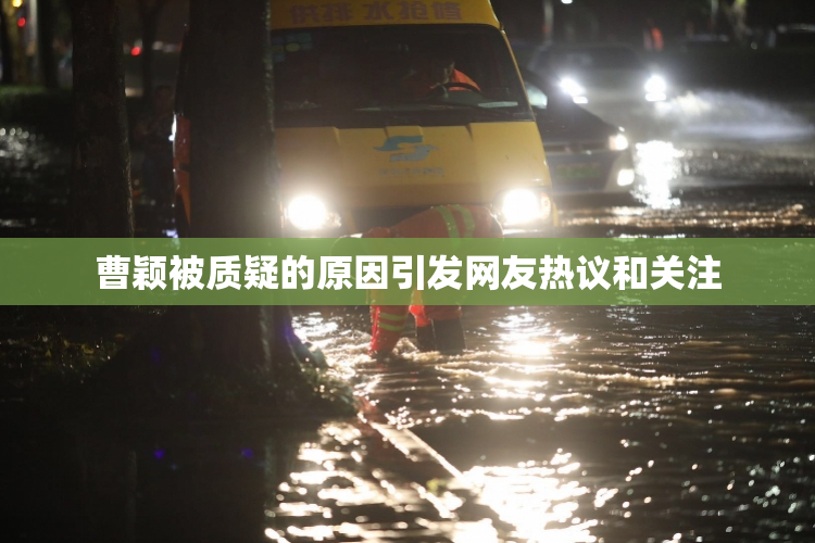 曹颖被质疑的原因引发网友热议和关注