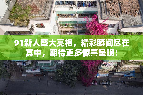 91新人盛大亮相，精彩瞬间尽在其中，期待更多惊喜呈现！