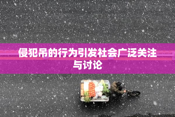 侵犯吊的行为引发社会广泛关注与讨论